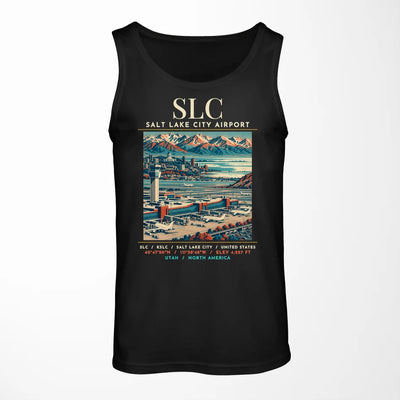 SLC - Poster - Tank Top - Black