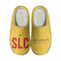Thumbnail for Salt Lake City International Airport (SLC) Slippers & Flip Flops - Slippers - Cotton - Code - Different - Yellow