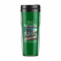 Thumbnail for Salt Lake City International Airport (SLC) Travel Mugs - Poster - Plastic (No Holder) - Green