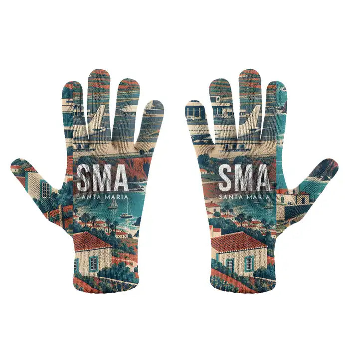 Santa Maria Airport (SMA) Gloves - Gloves - Full - 3D