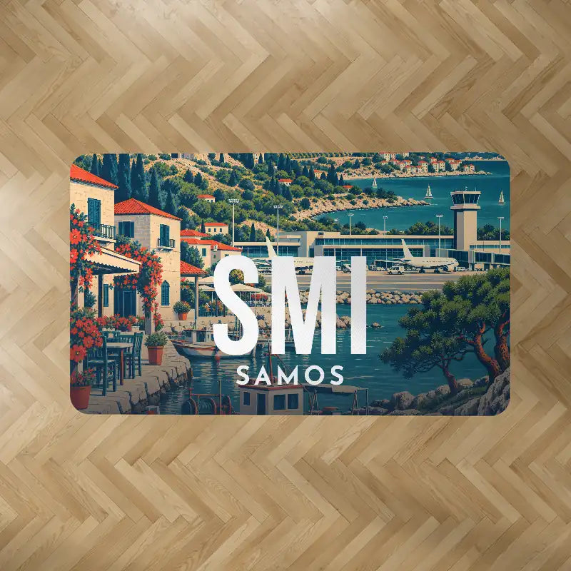 Samos International Airport (SMI) Carpets - Carpet Rectangle - Scene