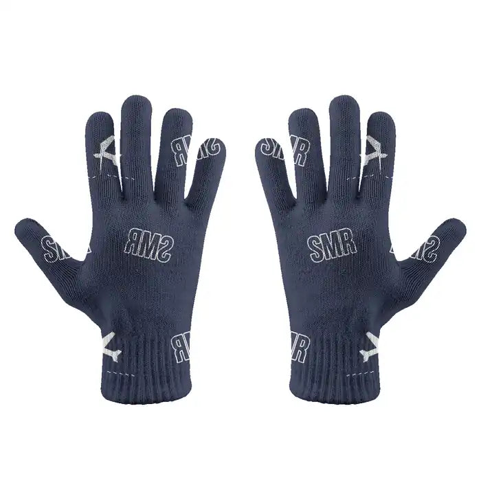 Simón Bolívar International Airport (SMR) Gloves - Gloves - Full - Pattern - Navy Blue