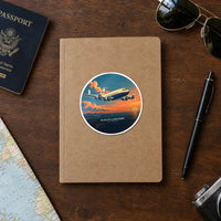 Thumbnail for SNCASE SE.161-P7 Languedoc - 3D - Circle Sticker - Notebook