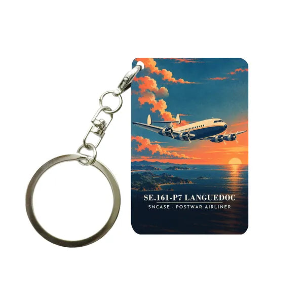 SNCASE SE.161-P7 Languedoc - 3D - Key Chain - Full Print