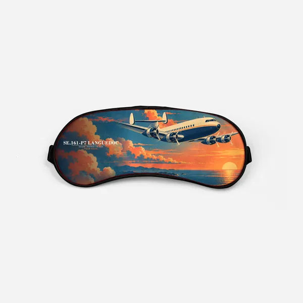 SNCASE SE.161-P7 Languedoc - 3D + Name - Sleep Mask - Full Print