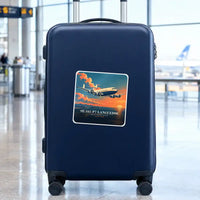 Thumbnail for SNCASE SE.161-P7 Languedoc - 3D + Name - Square Sticker - Suitcase