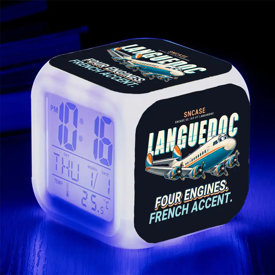 SNCASE SE.161-P7 Languedoc - Cartoon - Alarm Clock