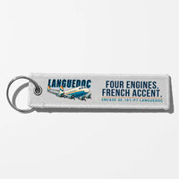 Thumbnail for SNCASE SE.161-P7 Languedoc Aviator Key Chains - White - Cartoon