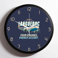 Thumbnail for SNCASE SE.161-P7 Languedoc - Cartoon - Framed - Navy Blue