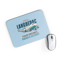 Thumbnail for SNCASE SE.161-P7 Languedoc - Cartoon - Mouse Pad - Light Blue