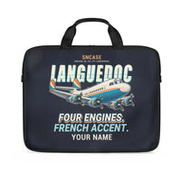 Thumbnail for SNCASE SE.161-P7 Languedoc - Cartoon + Name - Laptop Bag