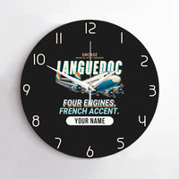 Thumbnail for SNCASE SE.161-P7 Languedoc - Cartoon + Name - No Frame - Black