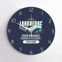 Thumbnail for SNCASE SE.161-P7 Languedoc - Cartoon + Name - No Frame - Navy Blue