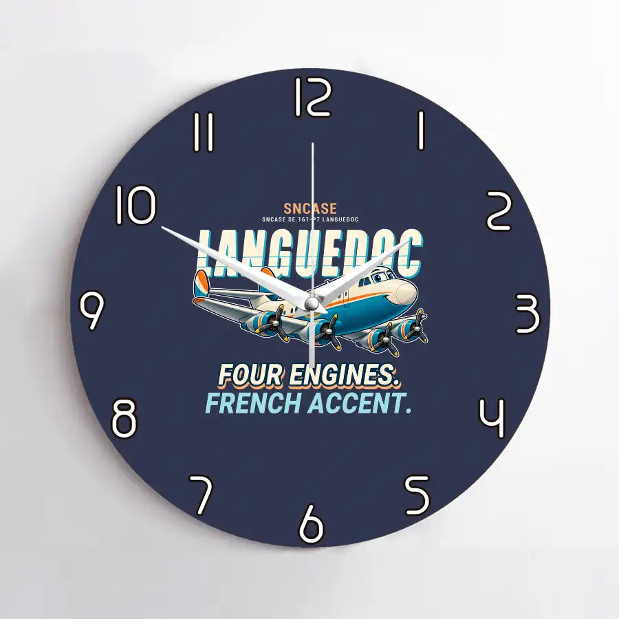 SNCASE SE.161-P7 Languedoc - Cartoon - No Frame - Navy Blue