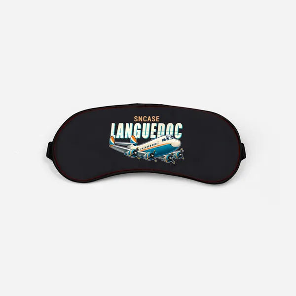 SNCASE SE.161-P7 Languedoc - Cartoon - Sleep Mask - Black