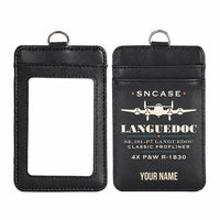 Thumbnail for SNCASE SE.161-P7 Languedoc - Heritage - ID Card Holder - Black + Name