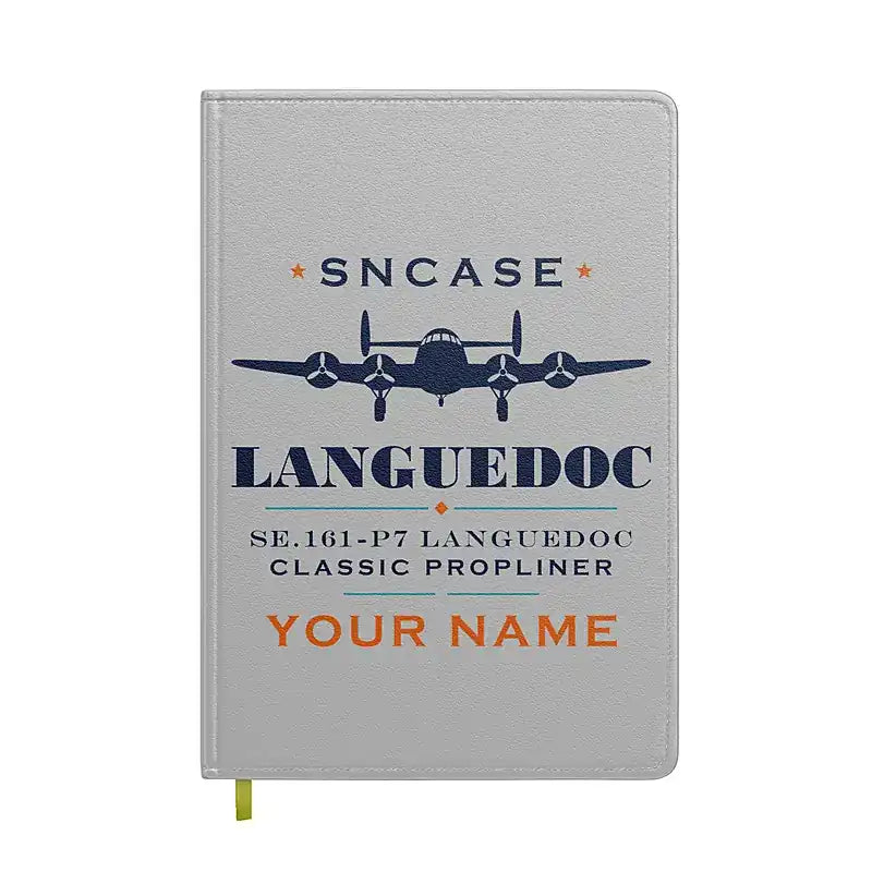SNCASE SE.161-P7 Languedoc - Heritage + Name - Notebook - Light Gray