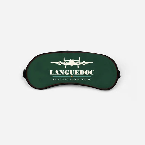 SNCASE SE.161-P7 Languedoc - Heritage - Sleep Mask - Dark Green