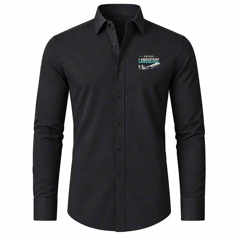 SNCASE SE.161-P7 Languedoc - Long Sleeve Shirt - Original - Black