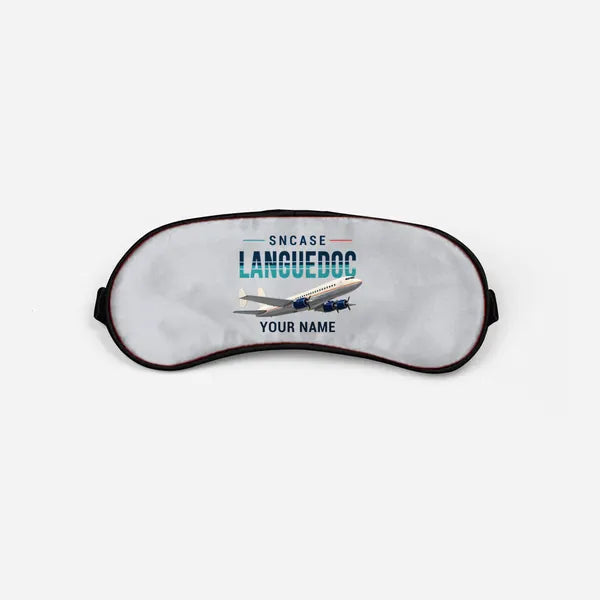 SNCASE SE.161-P7 Languedoc - Original + Name - Sleep Mask - Light Gray