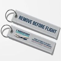 Thumbnail for SNCASE SE.161-P7 Languedoc Aviator Key Chains - Light Gray - Original - Remove Before Flight
