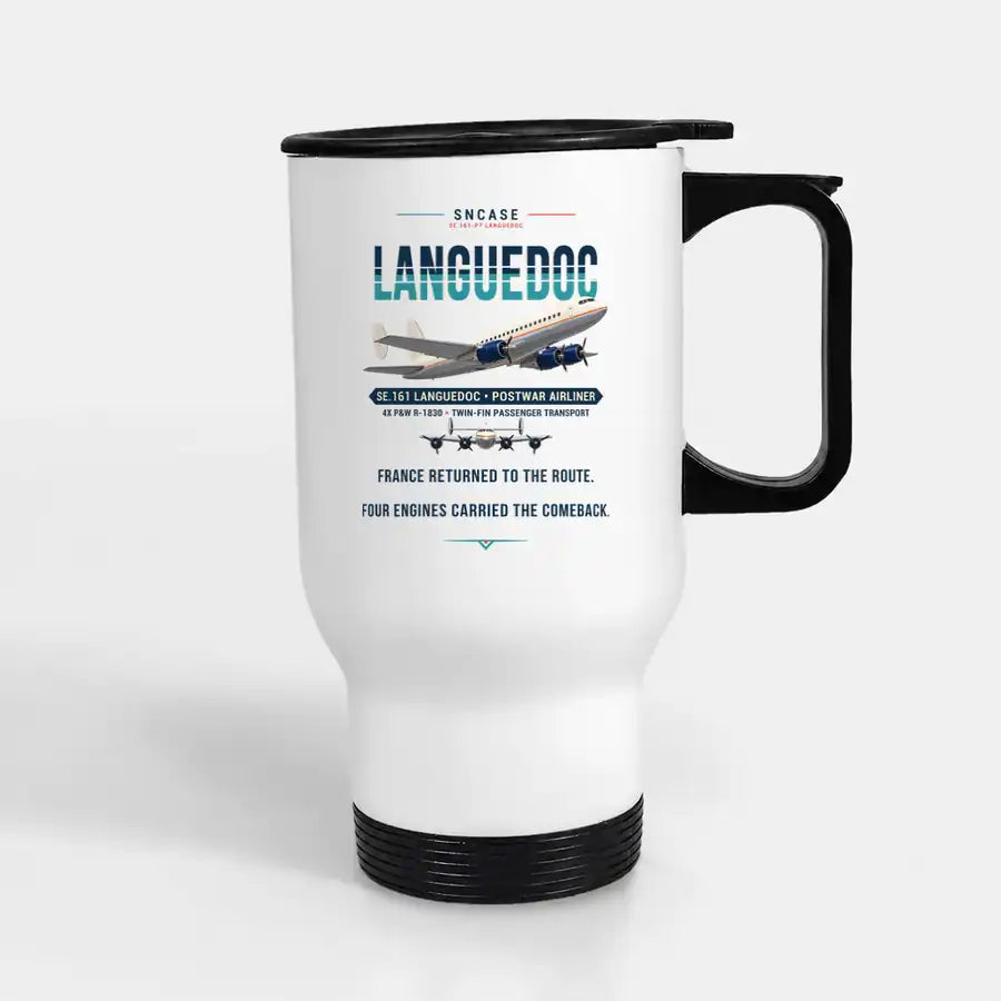 SNCASE SE.161-P7 Languedoc - Original - Stainless Steel with Holder - White