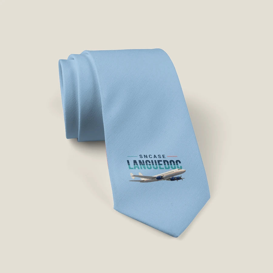 SNCASE SE.161-P7 Languedoc - Original - Tie - Light Blue