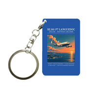 Thumbnail for SNCASE SE.161-P7 Languedoc - Poster - Key Chain - Blue