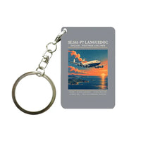 Thumbnail for SNCASE SE.161-P7 Languedoc - Poster - Key Chain - Gray
