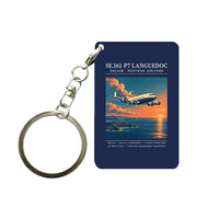 Thumbnail for SNCASE SE.161-P7 Languedoc - Poster - Key Chain - Navy Blue