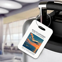 Thumbnail for SNCASE SE.161-P7 Languedoc - Poster - Luggage Tag - White