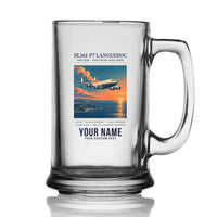 Thumbnail for SNCASE SE.161-P7 Languedoc - Poster + Name - Beer Glass with Holder
