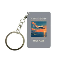 Thumbnail for SNCASE SE.161-P7 Languedoc - Poster + Name - Key Chain - Gray