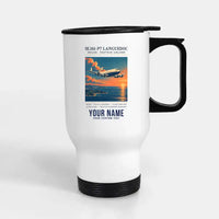 Thumbnail for SNCASE SE.161-P7 Languedoc - Poster + Name - Stainless Steel with Holder - White