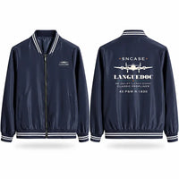 Thumbnail for SNCASE SE.161-P7 Languedoc Stylish Jackets - Baseball Collar - Heritage - Navy Blue