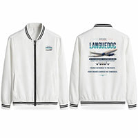 Thumbnail for SNCASE SE.161-P7 Languedoc Stylish Jackets - Baseball Collar - Original - White