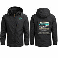 Thumbnail for SNCASE SE.161-P7 Languedoc Stylish Jackets - Hooded Windbreaker - Original - Black