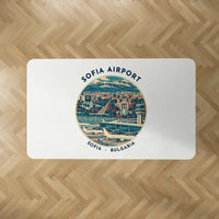 Thumbnail for Vasil Levski Airport – Sofia (SOF) Carpets - Carpet Rectangle - Badge - White