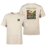 Thumbnail for SOLVANG - Poster - Double-Side T-Shirt - Beige