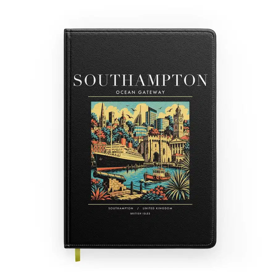 SOUTHAMPTON - Poster - Notebook - Black