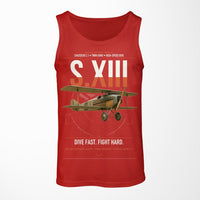 Thumbnail for SPAD S.XIII C.1 design on red tank top