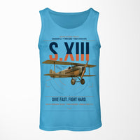 Thumbnail for SPAD S.XIII C.1 design on sky blue tank top