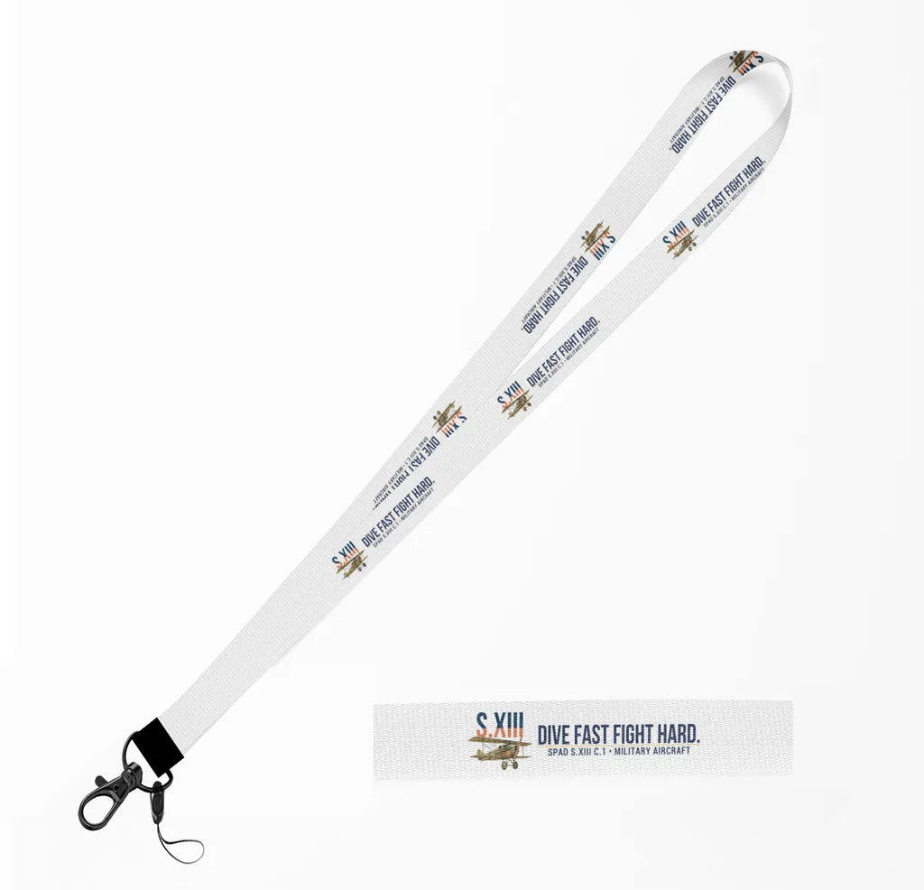 SPAD S.XIII C.1 lanyard - white