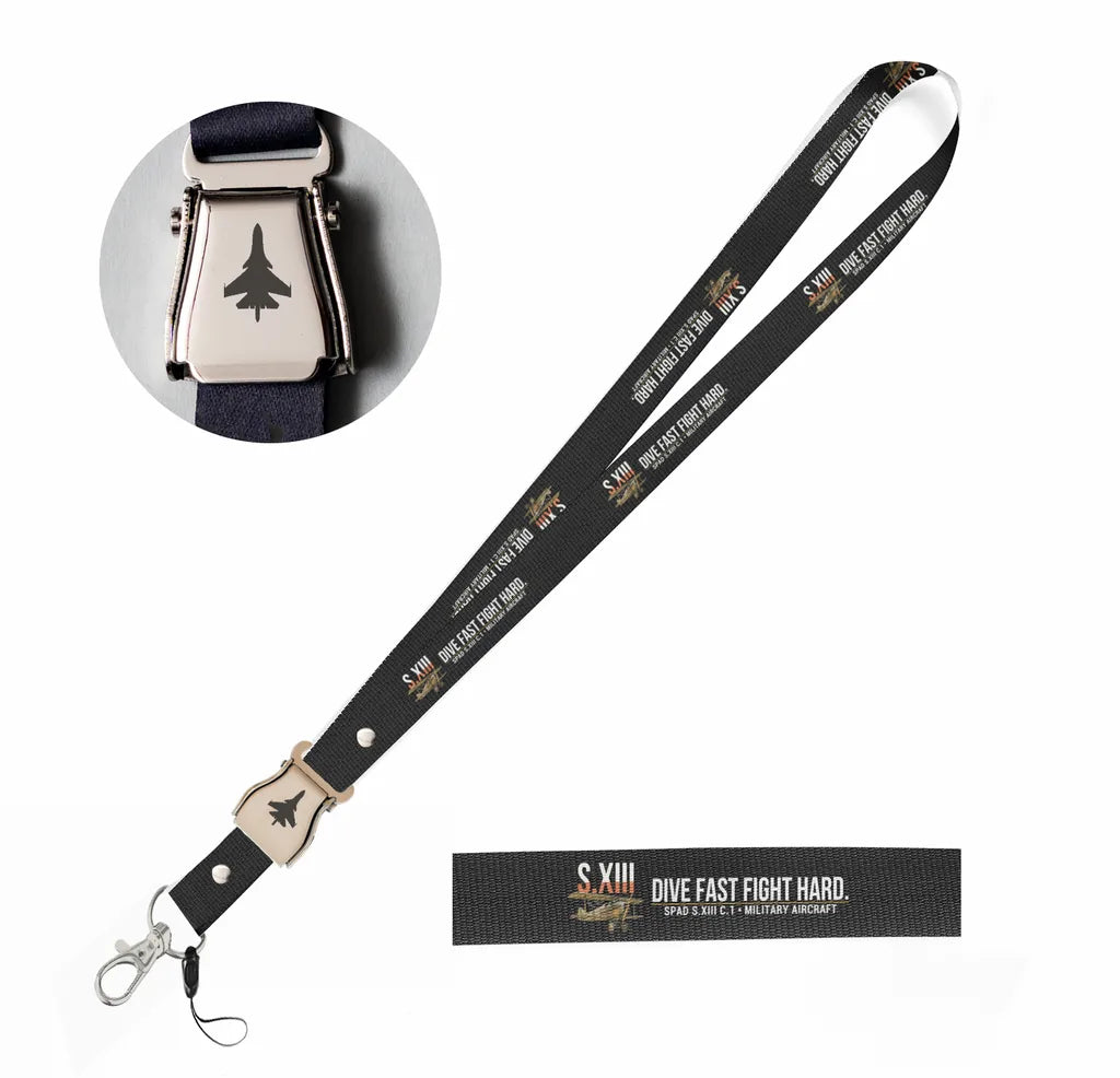 SPAD S.XIII C.1 seat belt lanyard - black
