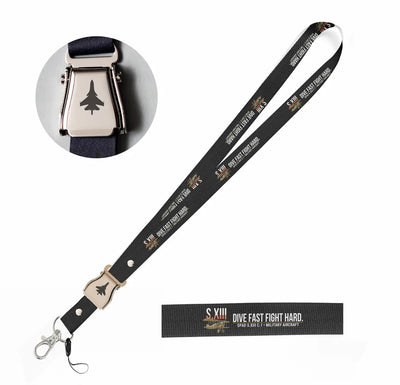 SPAD S.XIII C.1 seat belt lanyard - black