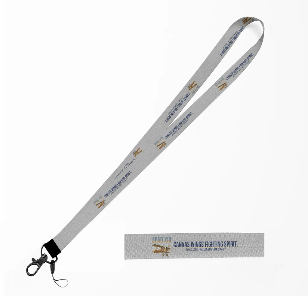 SPAD XIII lanyard - light gray