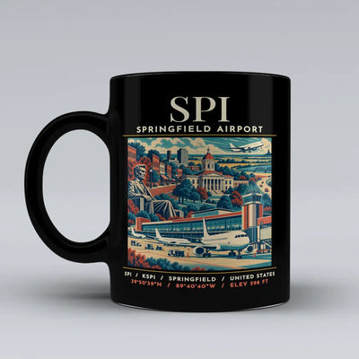 SPI - Poster - Mug - Black
