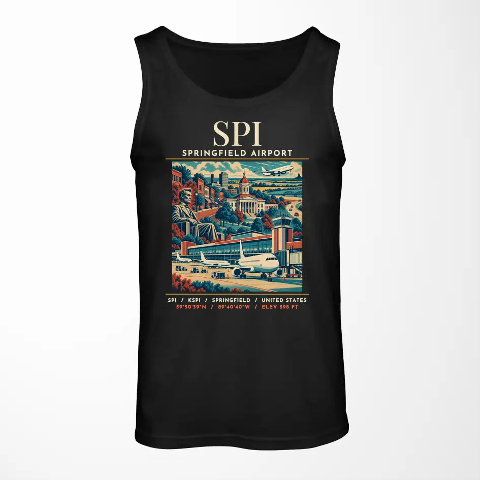SPI - Poster - Tank Top - Black