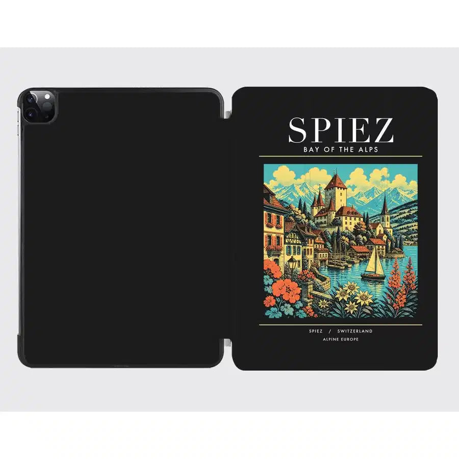 SPIEZ - Poster - iPad Case - Black