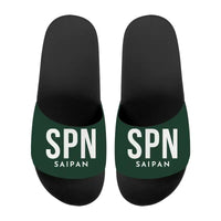 Thumbnail for Francisco C. Ada Saipan International Airport (SPN) Slippers & Flip Flops - Slippers - Sport - Code - Dark Green